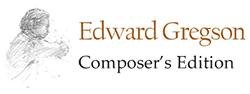 Edward Gregson Composer's Edition logo